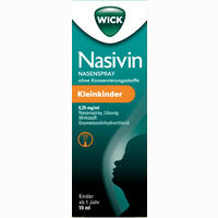 Wick Nasivin Nasenspray Ok Kleinkinder 0. 25 Mg Ml 10 ml