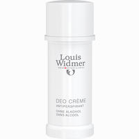 Widmer Deo Creme Antiperspirant Unparfümiert 40 ml