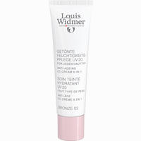 Widmer Getönte Feuchtigkeitspflege Uv20 Cc- Bronze Nicht parfümiert Creme 30 ml