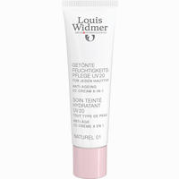 Widmer Getönte Feuchtigkeitspflege Uv20 Cc Naturel Leicht parfümiert Creme 30 ml