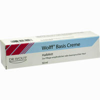 Wolff Basis Creme Halbfett  50 ml - ab 9,42 €