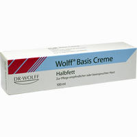 Wolff Basis Creme Halbfett  50 ml - ab 9,42 €