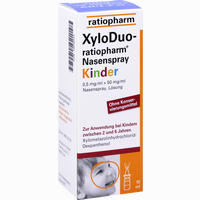Xyloduo- Ratio Nasenspray für Kinder 0.5mg/ml+50mg/ml O.k. 10 ml