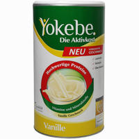 Yokebe Vanille Pulver Neue Formel 500 g