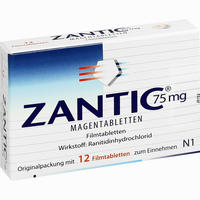 Zantic 75mg Magentabletten Filmtabletten 12 Stück 