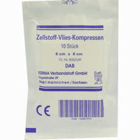 Zellstoff Vlies Kom6x8 Uns  100 Stück - ab 0,97 €