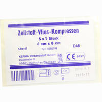 Zellstoff Vlies Kom6x8 Ste  5 Stück