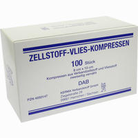 Zellstoff Vlies Kom8x10uns  100 Stück - ab 1,22 €