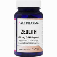 Zeolith 400mg Gph Kapseln  60 Stück - ab 15,47 €