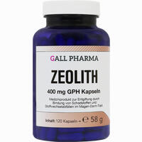 Zeolith 400mg Gph Kapseln  60 Stück - ab 15,47 €