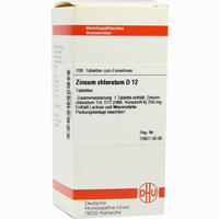 Zincum Chloratum D12 Tabletten 80 Stück - ab 8,10 €