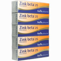 Zink Beta 25 Brausetabletten 20 Stück - ab 3,66 €