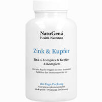 Zink & Kupfer Komplex + Gepuffertes Vitamin C 180 Stück