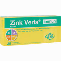 Zink Verla Immun Kautabs 30 Stück - ab 11,63 €