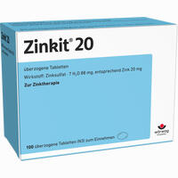 Zinkit 20 Dragees 100 Stück - ab 4,52 €