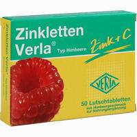 Zinkletten Verla Himbeere Lutschtabletten 100 Stück - ab 5,29 €