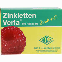 Zinkletten Verla Himbeere Lutschtabletten 100 Stück - ab 5,29 €