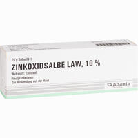 Zinkoxidsalbe Law 10%  25 g - ab 2,09 €