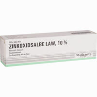 Zinkoxidsalbe Law 10%  25 g - ab 2,04 €