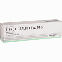 Zinkoxidsalbe Law 10%  25 g - ab 2,09 €