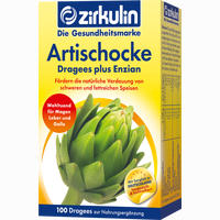 Zirkulin Artischocke Dragees Plus Enzian  100 Stück 