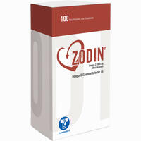 Zodin Omega- 3 1000 Mg Weichkapseln  28 Stück - ab 22,08 €