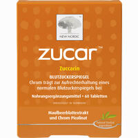 Zucar Zuccarin Tabletten  60 Stück - ab 15,57 €