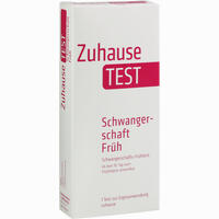 Zuhausetest Schwangerschaft Früh 1 Stück