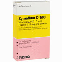 Zymafluor D 500 Tabletten 30 Stück - ab 1,15 €