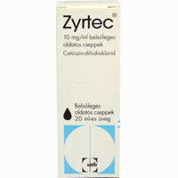 Zyrtec Tropfen EMRA-MED Arzneimittel GmbH 20 ml