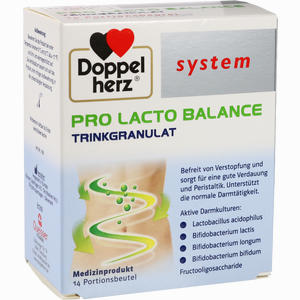 Doppelherz System Pro Lacto Balance Trinkgranulat Informationen Und Inhaltsstoffe