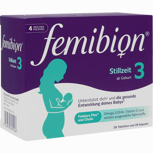 Femibion 3 Stillzeit Tabletten » Informationen und Inhaltsstoffe