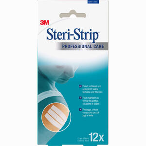 3m Steri Strip 12mmx102mm Pflaster  12 x 6 Stück - ab 26,74 €