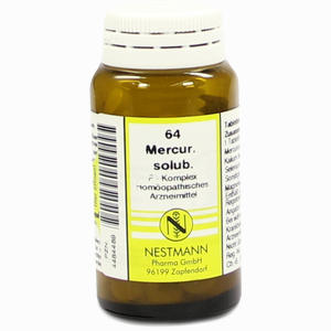 64 Mercur. Solub. F Komplex Tabletten 120 Stück - ab 7,19 €