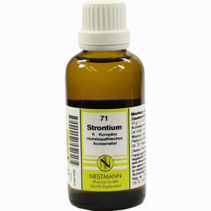 71 Strontium K Komplex Dilution 50 ml - ab 9,99 €