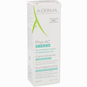 A- Derma Phys- Ac Hydra Feuchtigkeitscreme 40 ml - ab 0,00 €