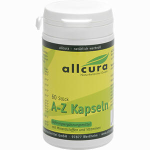 A- Z Kapseln mit Mineralstoffen und Vitaminen  60 Stück - ab 7,07 €