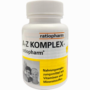 Abbildung von A- Z Komplex- Ratiopharm Tabletten  100 Stück