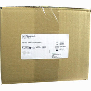 Abdecktuch 45x75cm Tücher 10 Stück - ab 11,55 €