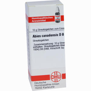 Abies Canadensis D8 Globuli 10 g - ab 0,00 &euro;