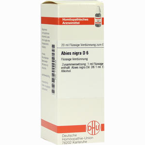 Abies Nigra D6 Dilution DHU-Arzneimittel GmbH & Co. KG 20 ml - ab 0,00 &euro;