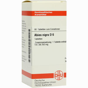 Abies Nigra D6 Tabletten 80 Stück - ab 8,82 €
