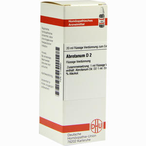 Abrotanum D2 Dilution DHU-Arzneimittel 20 ml - ab 0,00 €