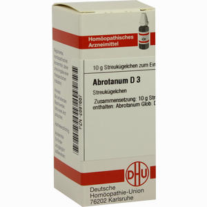 Abrotanum D3 Globuli 10 g - ab 7,71 €