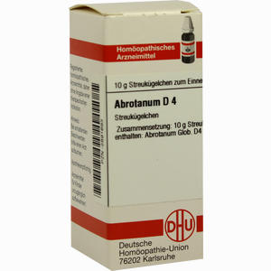 Abrotanum D4 Globuli DHU-Arzneimittel 10 g - ab 7,36 €