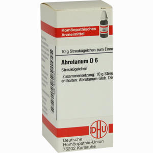 Abrotanum D6 Globuli 10 g - ab 7,66 €
