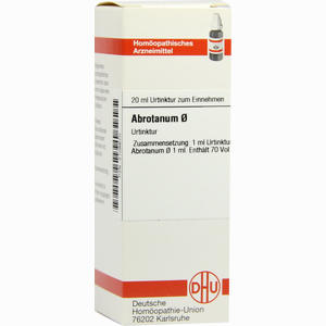 Abrotanum Urtinktur Dilution DHU-Arzneimittel GmbH & Co. KG 20 ml - ab 11,75 &euro;