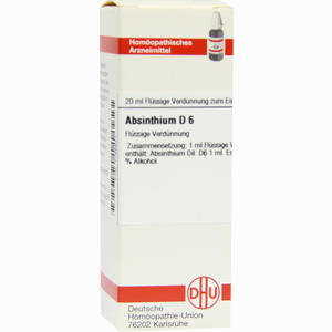Absinthium D6 Dilution 20 ml - ab 11,08 €