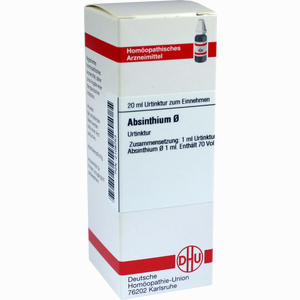Absinthium Urtinktur Dilution 20 ml - ab 10,74 €