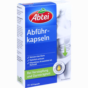 Abtei Abführkapseln Sn  40 Stück - ab 3,35 €